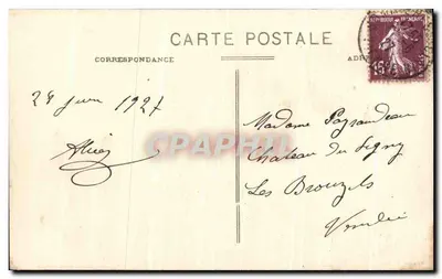 45 SOMMIÈRES (Wien) - Właścicielstwo Gate Bourse — Wyd. Morichaux — Rewers