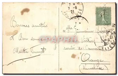 Vichy - Kasyno - Ogólny widok - n°313 — Rewers