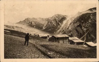 सेंट-वेरान (2040 मीटर) और टेट डेज़ टॉइलिये (3179 मीटर) - डूफिने - ई.आर.