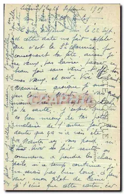 LUXEUIL-les-BAINS - Os Termas — texto histórico sobre fundo de edifícios — Verso