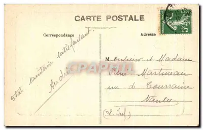 Most Pałacu Sprawiedliwości i Coteau de Fourvière — Lyon — E.R. n°133 — Rewers