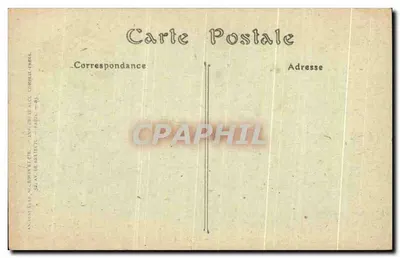 Le Mans — Escada monumental e Casa Scarron — Barbier, editor — Le Mans. — Verso