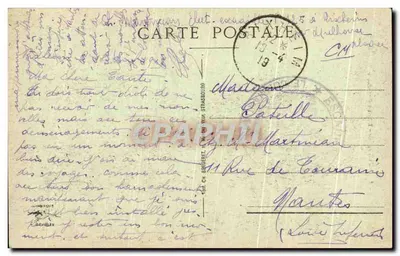 Mulhouse - Ewangelicki Klasztor — Mulhouse, nieznany wydawca, nr 8 — Rewers
