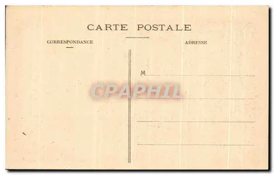 A Surpresa — cena de jardim com homem em uniforme e mulher lendo — editor não identificado — Verso