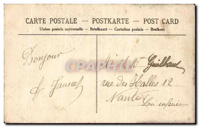 Les Lilas — A Prefeitura — G. F. — Verso