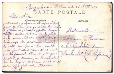 Bagnolès-de-l'Orne — Bénédiction de la Source — Edit. Ravinet à Bagnoles — Achterkant