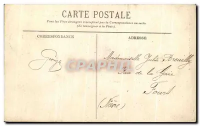 Argentan — Zegary kościoła Świętego Germain (XVII wiek) — E. Roussai, wyd. Argentan — Rewers