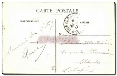 Vitry-le-François - L'Église — éditeur Edition du Grand Bazar, Vitry-le-François, n° 2407 — Achterkant