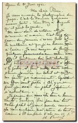 मिनौकर्ट (मार्न) — चर्च और बमबारी से नुकसान ग्रस्त घर — एल. सी. एच. पेरिस - विसे, पेरिस, संख्या 453 — पीछे