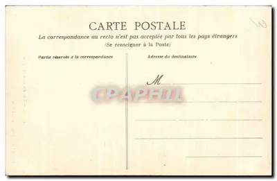 Plébès — Allée d'arbres du parc — Magasin Jeanne d'Arc, Plébès — Verso
