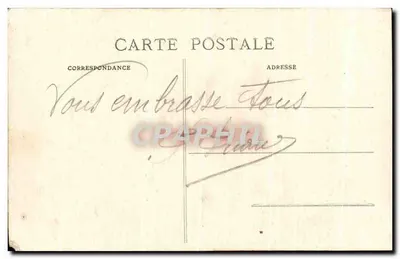 Sées (Orne) — A Antiga Sé — E.P. n°2061 — Verso