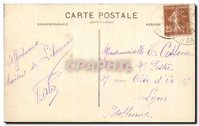 Libourne — Dzwonnica kościoła św. Jana Chrzciciela — Guillier Frères, n° 9094 — Rewers