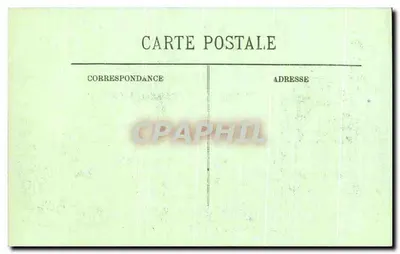 Azay-le-Rideau — El Castillo — La Fachada Norte — LL. — Reverso