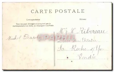 Moret — La Poterne — Wydawca ELD, nr 430 — Rewers