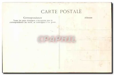 Palais de FONTAINEBLEAU — Cour des Adieux — Éditeur ELD — Verso