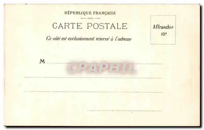 Poitiers — Katedra św. Radegondy — Cliché Merken & FA & Cie — Rewers