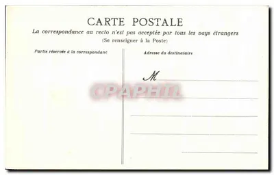 Lonzac — Katedra — N.A. Pap. Prévost, wyd., Saintes — Rewers