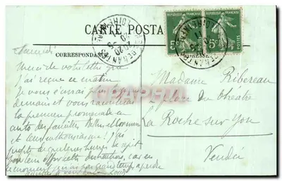 NANTES — Velho Moinho no Ponte de Pirmil — LL. 94 — Verso