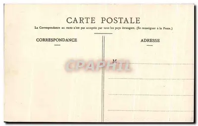 O Castelo Meunier-Lacourbe — Les Sables-d'Olonne (Vendée) — editor anônimo, n° 347 — Verso