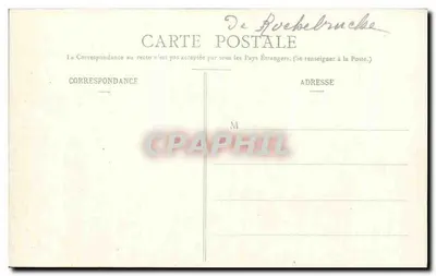 Castelo da Court d'Aron — St-Cyr-en-Talmontais — Coleção A. Robin, Fontenay-le-Comte — Verso