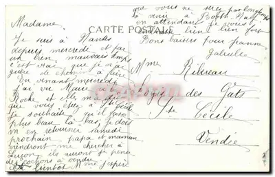NANTES — De Kades en de Stad gezien vanaf het Transbordeur — Collectie F. Chapeau, Nantes, 35e duizend — Achterkant
