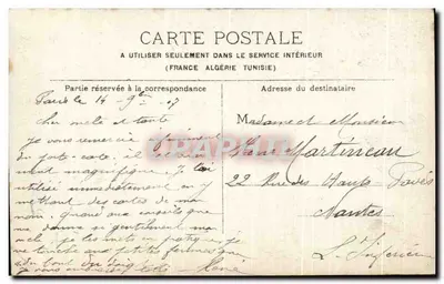Paryż - Champs-Élysées - Alcasar i Pałac Riche — Rewers