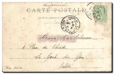 Gien - Puits à deux étages (Impasse du Billard) — Librairie Saïot, Gien (Loiret) — Rewers