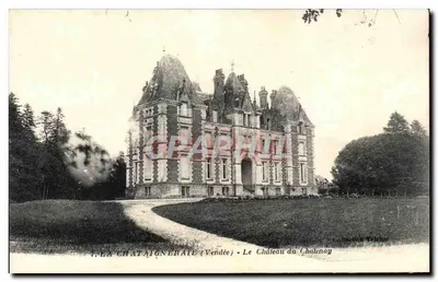 La Chataignerate (Vendée) — O Castelo de Chalenay — Coleção Trichard