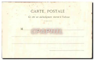 Kasteel van Hallay — Boufféré — Collectie A. Robin, Fontenay-le-Comte — Achterkant