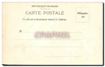 Poitiers — Plac Armes i Urząd Miasta — FA & C* — Rewers