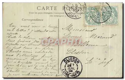 Rothèneuf — Les Rochers sculptés et leur auteur, l'ermite de la Haute-Folie — Collections ND Phot, n° 568 — Achterkant