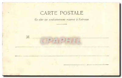 Commequiers — Ruínas do Castelo — Coleção A. Robin, Fontenay-le-Comte - 1823 — Verso