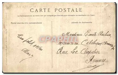 Côte d'Émeraude — Le Lac Suisse à Rothéneuf — éditeur Rocher's Souvenirs, n° 4491 — Verso