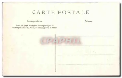 MOULINS (Deux-Sèvres) — Os Rochos de Pyrôme, habitados pelos Farfadets — Lib. Poupin, Montaigu — Verso