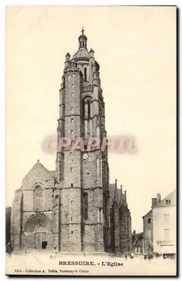 Bressuire - A Igreja — Coleção A. Robia, Fontenay-le-Comte