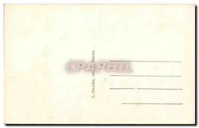 Le Croisic (Loire-Inférieure) — Nossa Senhora da Piedade no Portal Norte da Igreja — F. Chapeau, Nantes, n°36 — Verso