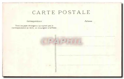 Saint-Amand — Zamek Puy-Jourdain — Lib. Doupin, Mortagne — Rewers