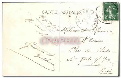 MAUZÉ (Deux-Sèvres) — A Moinha — Editor Buralide — Verso