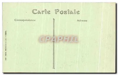 LES SABLES-D'OLONNE. — Sablaise wachtend op de Visschers. — Uitgave van de Nieuwe Galerijen, n°77 — Achterkant