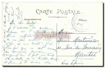 Pornichet (Loire-Inf.) — Ao largo — Rochas dos Evens — Coleção F. Chapeau, Nantes — 3e millie — Verso