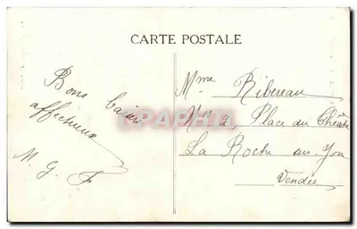 NANTES - Chiesa di San Nicola — Collezione F. Chapeau, Nantes, n°107 — Verso