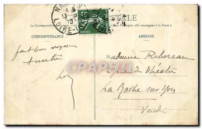 Nantes - Chiesa di Tutta la Gioia — Coll. T.H. N° 106 — Verso