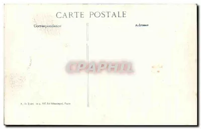 Sermaize — częściowy widok po bitwie 1914 — E.P.D. 18. seria — Rewers