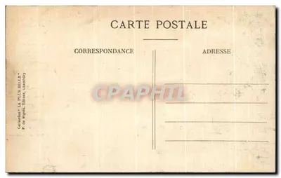 Chambéry — O Cortinado do Teatro — Descida de Orfeu aos Infernos — Tolle dos Irmãos Vacca, pintada para o Teatro de Modena e adquirida em 1834 pela Cidade de Chambéry — Verso