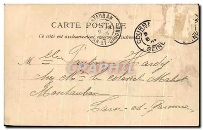 Courbevoie — Ponte de Courbevoie — Pap. A Henry — Verso