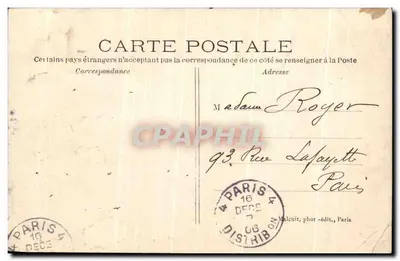 Bécon-les-Bruyères — Rue Armand-Sylvestre — C.M. n°253 — Rewers