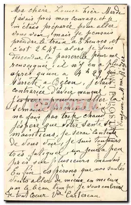 Colombes — Ogrodnik Publiczny (Louis Fermé) — Belweder — Rewers
