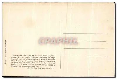 Bruxelles — Chiesa di San Michele e San Gudulo — editore AB, n°15 — Verso