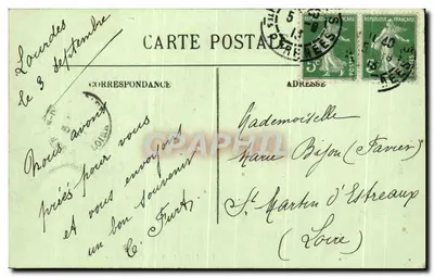 Lourdes — De Basiliek — LL. — n°41 — Achterkant