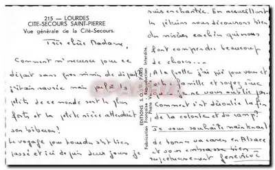 Cité-Secours Saint-Pierre — Ogólny widok — Éditions S.O.S. Paris — Rewers